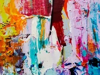 rainbow paint splash texture